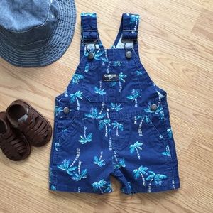 Baby boy palm overalls