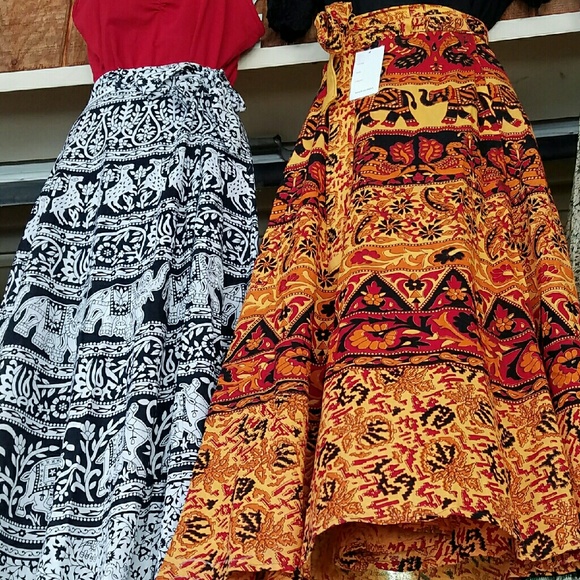 SOLD.. Wrap Skirt - Picture 1 of 1