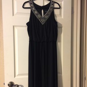 Black cocktail dress