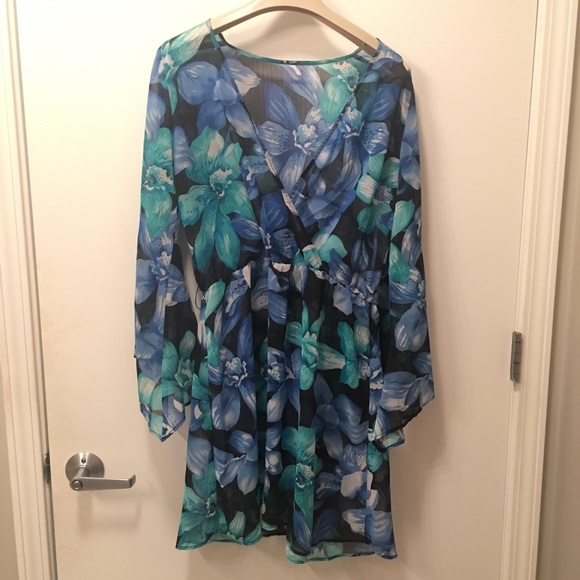 Floral print dress