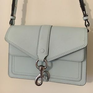 Rebecca Minkoff Hudson Mini Moto - light mint