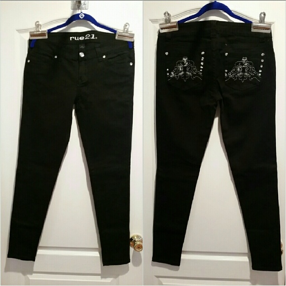 Rue 21 black jeans.