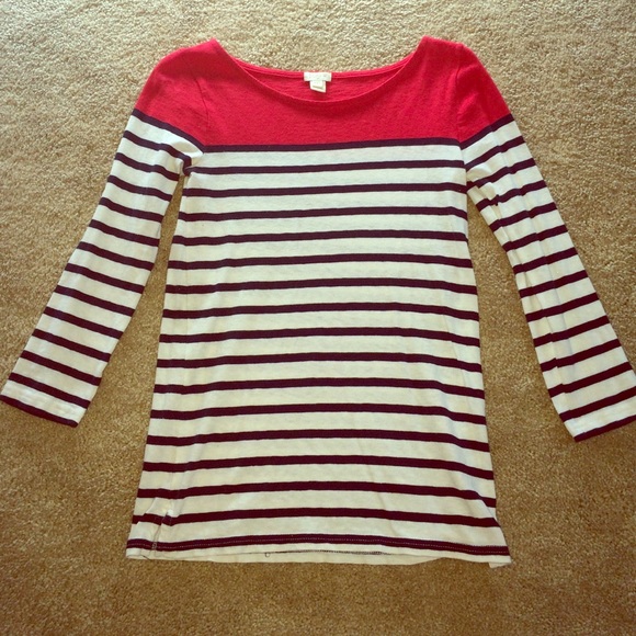 Jcrew striped shirt