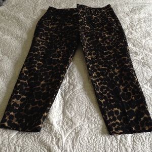 Leopard Crop Pant