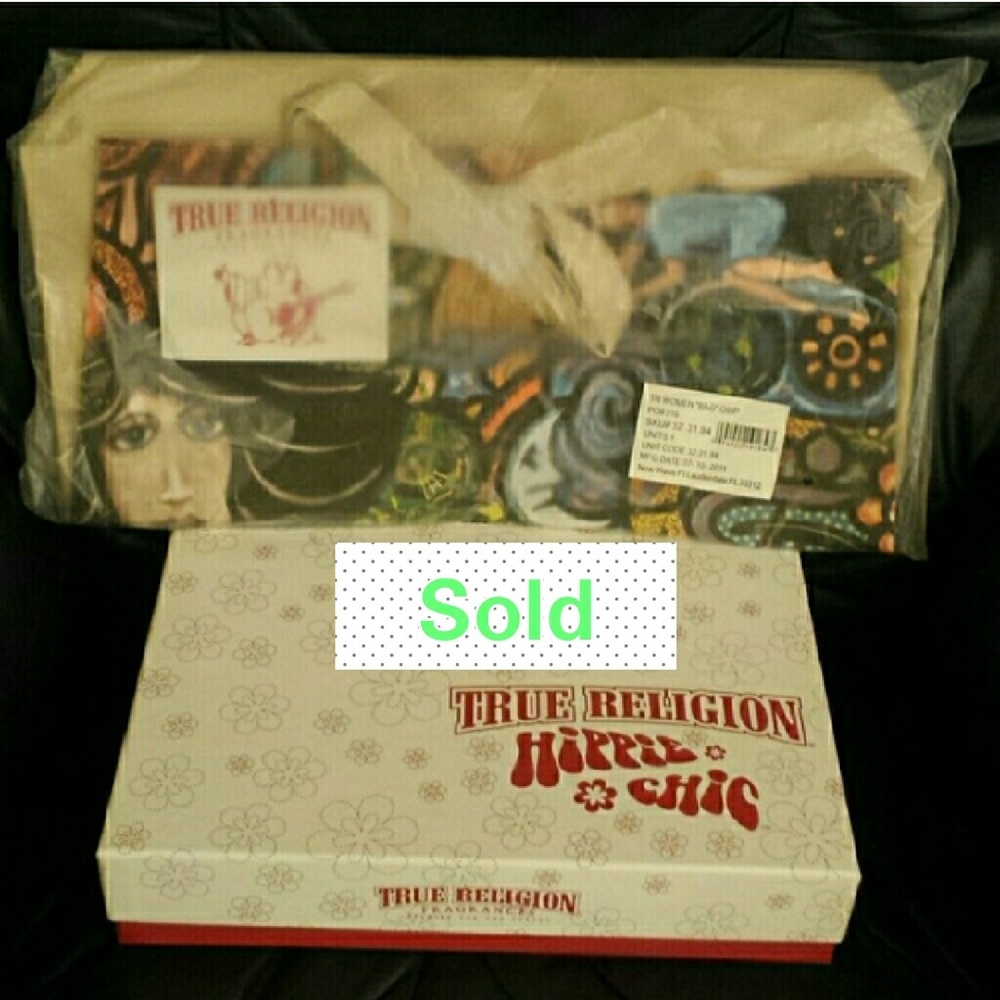 True Religion Hippie Chic Perfume Set w/ Bag!