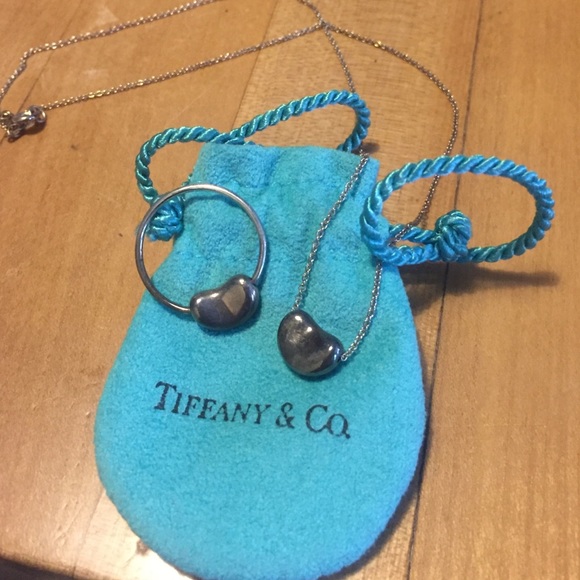 Authentic Tiffany necklace and ring