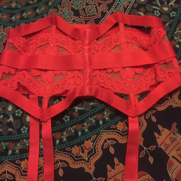 VS bra and garter lingerie SOLD - Picture 2 of 4
