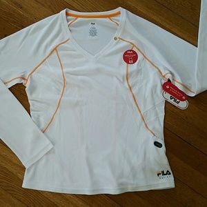 Fila Long Sleeve Workout Shirt