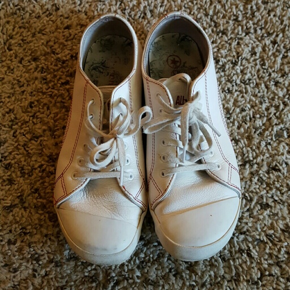 Leather Converse All Stars