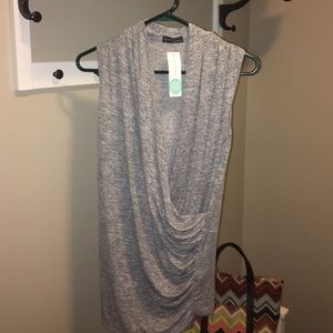 Market & Spruce Crossfront Knit Top