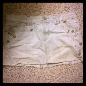 Abercrombie jean skirt