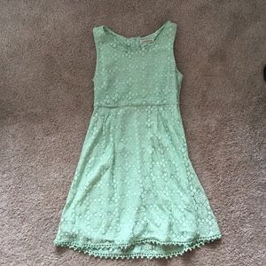 Mint Green Dress