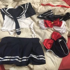 Sailor moon school girl rave set bundle⚡️💕