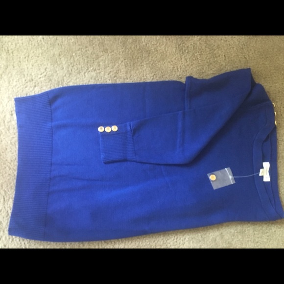 Royal blue sweater