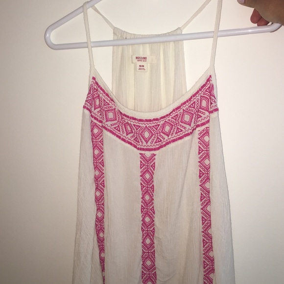 Aztec designed tank top