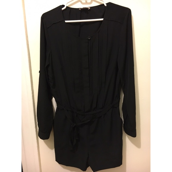 Black romper from the Loft