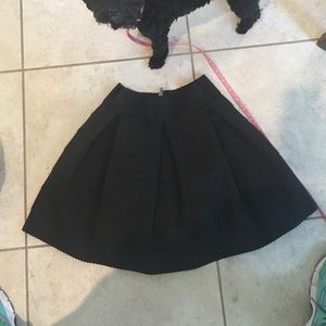 Devlin thick bandage flare skirt