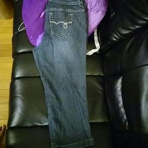 Like new plus size Cato ankle jeans