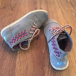 Toms suede espadrilles booties