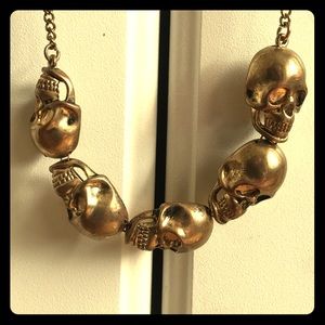 Alexander McQueen Knockoff Skull Necklace