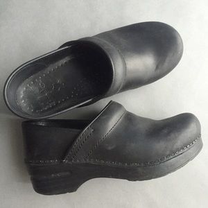 Dansko Black Clogs