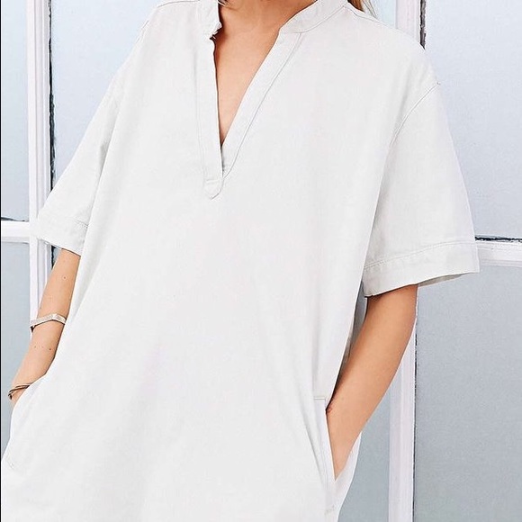 Cargo fabric cotton dress