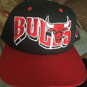 Chicago Bulls SnapBack flat rim hat