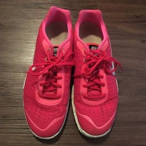 Hot pink nikes