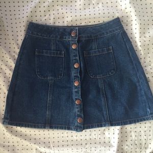 Brandy Melville denim skirt