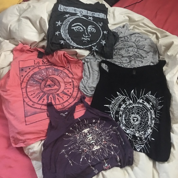 Bundled 5 sun and moon tanks 🌙