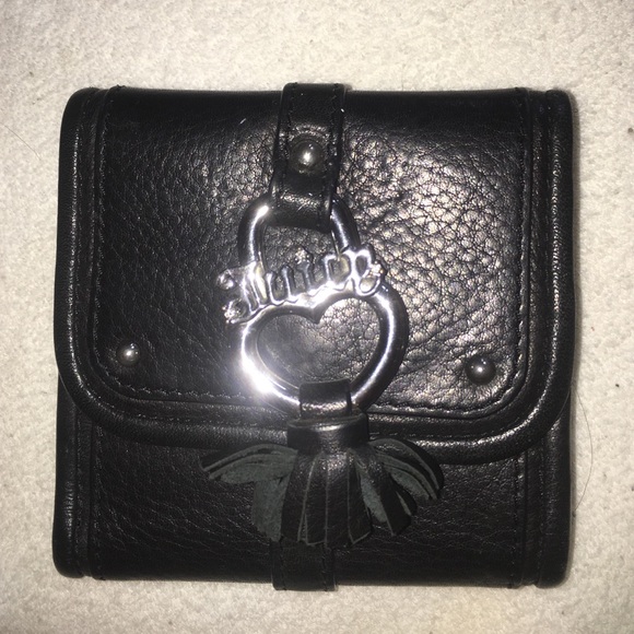 Juicy Couture Black Leather wallet