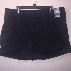 4" Black Shorts