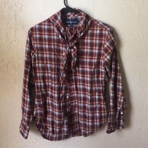 Cotton Plaid Buttonup