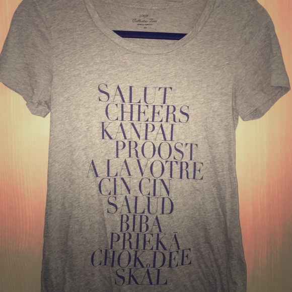 Jcrew "Cheers" collector tee - XS