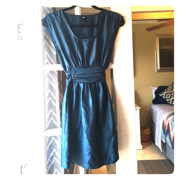Green H&M size 2 dress