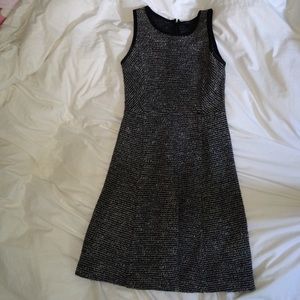 j. Crew tweed sleeveless a-line dress