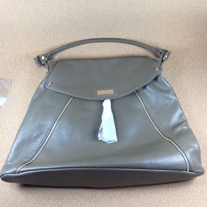 New! Onna Ehrlich Cafe Au Lait Kelly Handbag