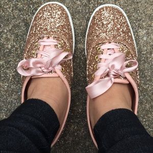 Kate spade glitter keds