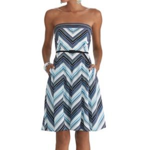 WHBM strapless fit and flare