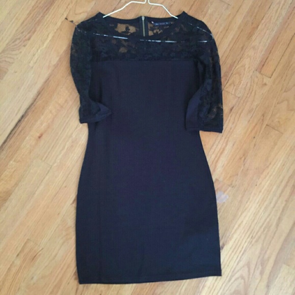 Black cocktail dress