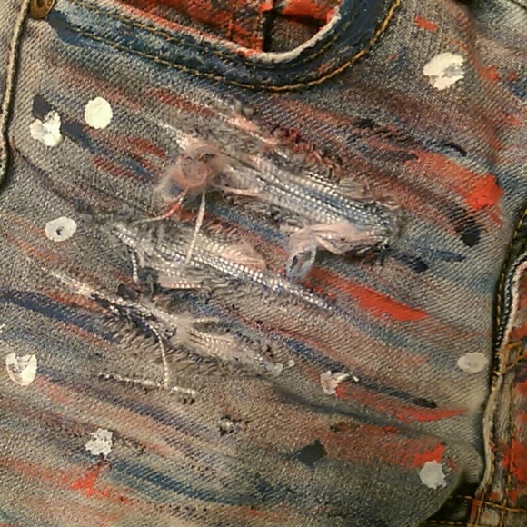 Custom made cut offs - Picture 3 of 4