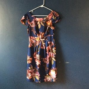 Anthropologie Floral Dress