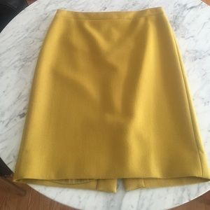 J Crew No 2 Pencil skirt in Double Serge Wool