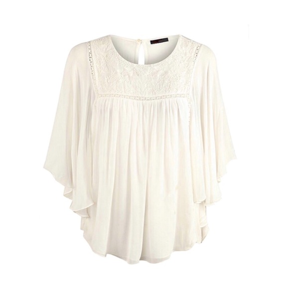 Gorgeous Flutter Sleeve Blouse - Picture 1 of 4