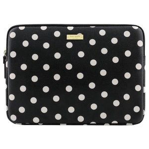 NEW KATE SPADE LAPTOP CASE SLEEVE POLKA DOT