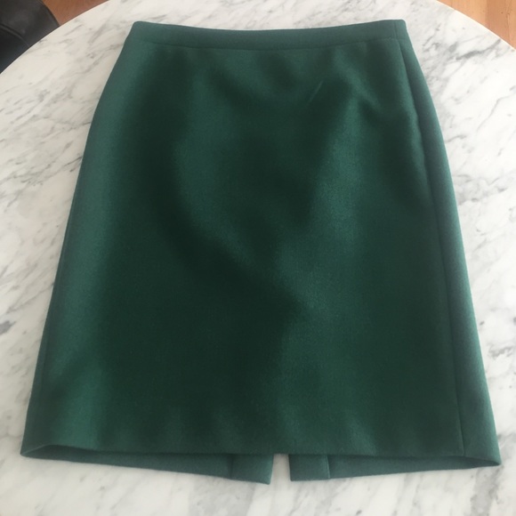 J Crew No 2 Pencil skirt in Double Serge Wool