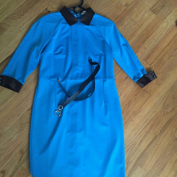 Royal blue dress