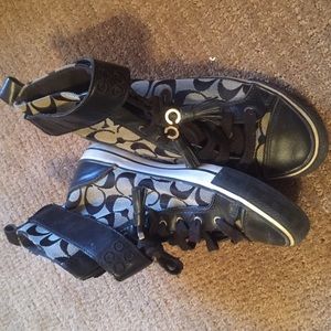 High-Top Coach Shoes