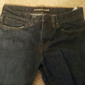 Blue Jeans. Express.
