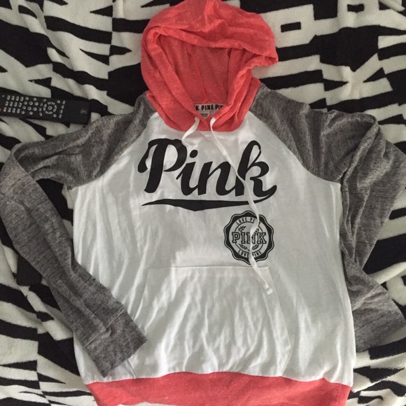 PINK beach hoodie